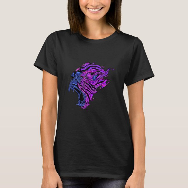 Gorilla Apa Ape Konst T Shirt (Framsida)