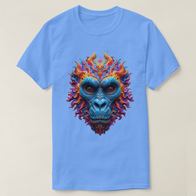 Gorilla Ape Andemask T Shirt (Design framsida)