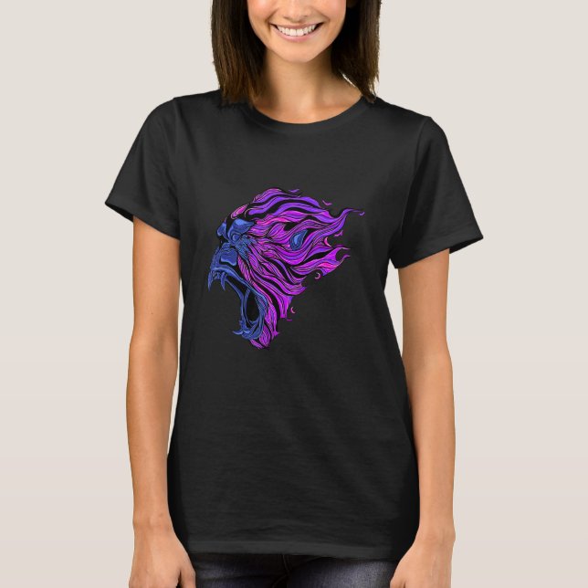 Gorilla Ape Monkey Art T Shirt (Framsida)