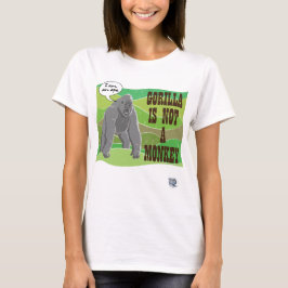 Gorilla är ingen apa t shirt
