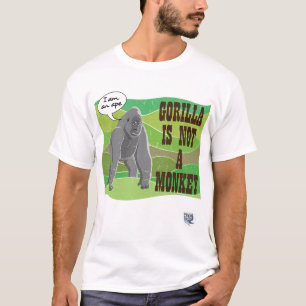 Gorilla är ingen apa t shirt