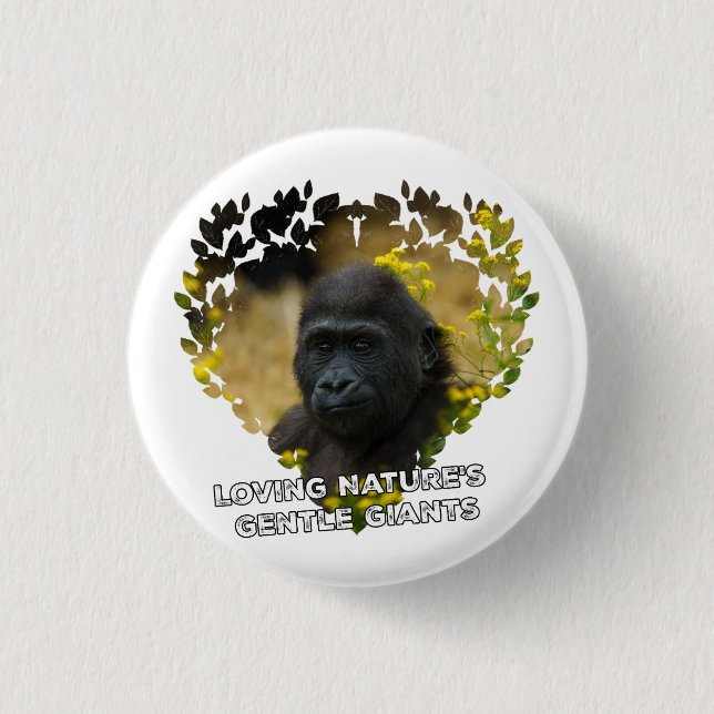 Gorilla Baby - Loving Nature's Gentle Giants Knapp (Framsida)