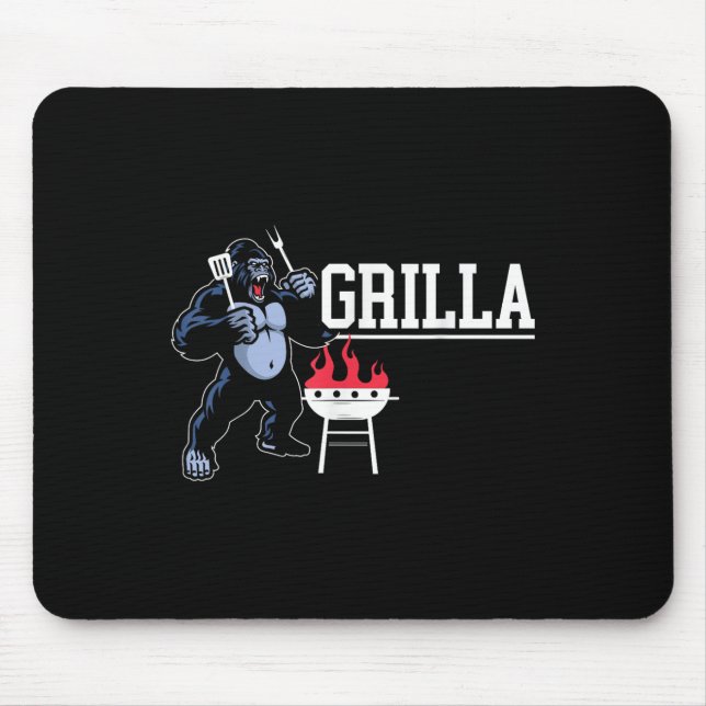 Gorilla Bbq Grilla Grilling Grillmaster Barbecue Musmatta (Framsidan)