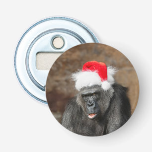 Gorilla Biddy i en julafton Flasköppnare