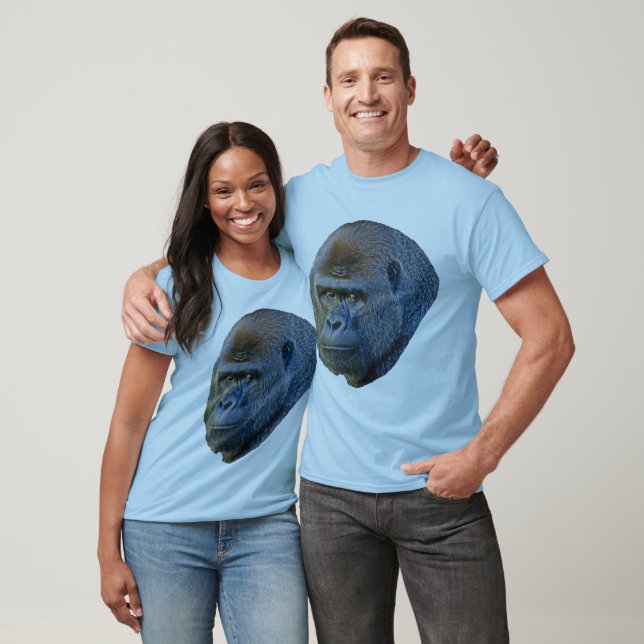 Gorilla Bild Tee Shirt (Unisex)