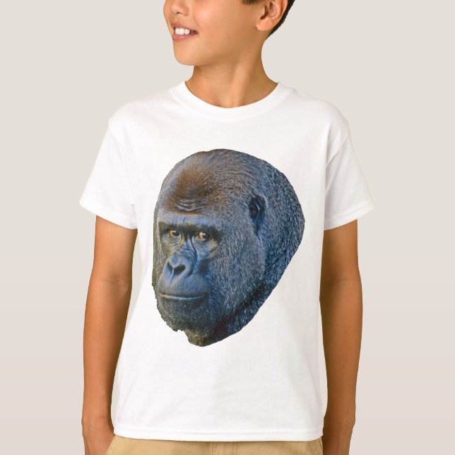 Gorilla Bild Tee Shirt (Framsida)