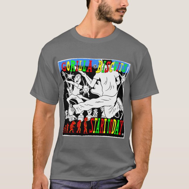 Gorilla Biscuits tjej T Shirt (Framsida)