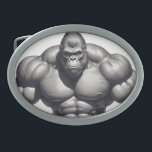 Gorilla BodyBuilder Pop Art Tecknad Teckning<br><div class="desc">Digital Computer Animal Art - College Pop Art - Vild Animal Computer Bilder</div>
