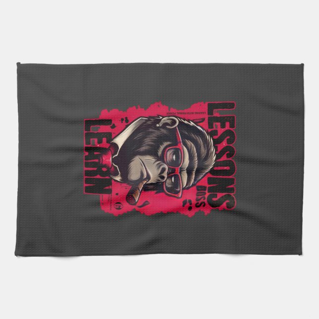 Gorilla Boss Lessons Learn Kitchen Towels  Kökshandduk (Horisontell)