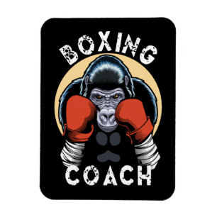 Gorilla Boxing Coach - Idrottstrainer Magnet