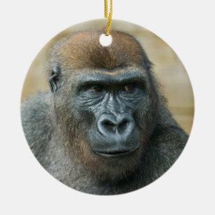 Gorilla Brothers - GoBro Julgransprydnad Keramik