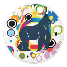 Gorilla Ceramic Knob Knopp