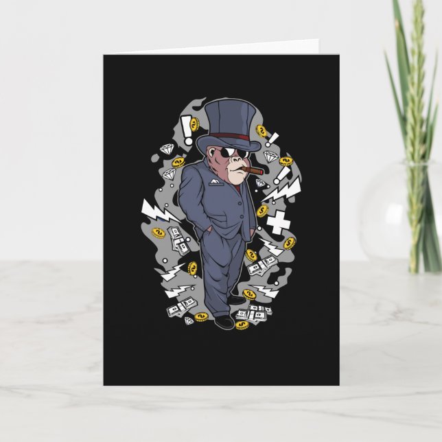 Gorilla Chef Kort (Framsida)
