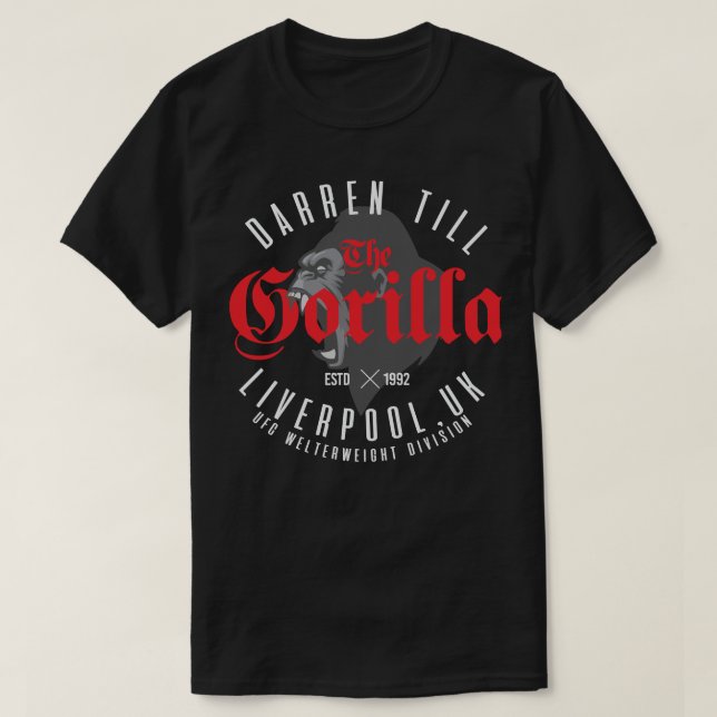 Gorilla   Darren till Classic T Shirt (Design framsida)