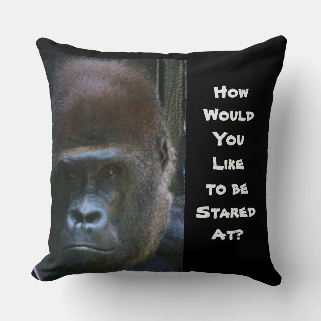 GORILLA DEKORATIV KUDDE (Framsida)