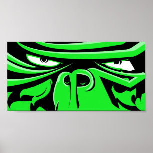 Gorilla Eyez Poster