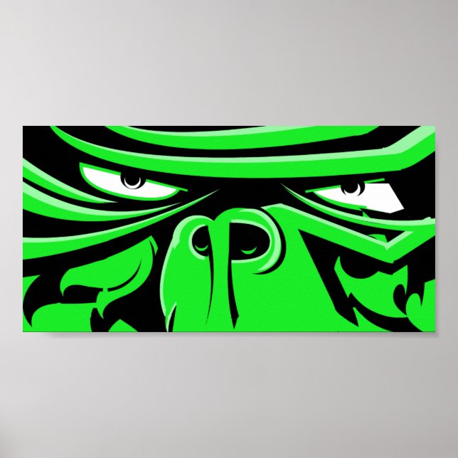 Gorilla Eyez Poster (Framsidan)