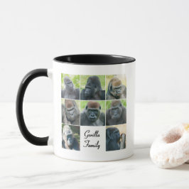 Gorilla Family Mugg