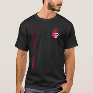 Gorilla Färg Design T Shirt