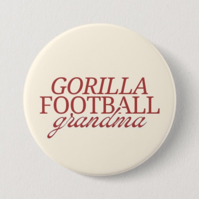 Gorilla Football Grandma Knapp (Framsida)