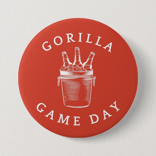 Gorilla Game Day Bucket Knapp (Framsida)