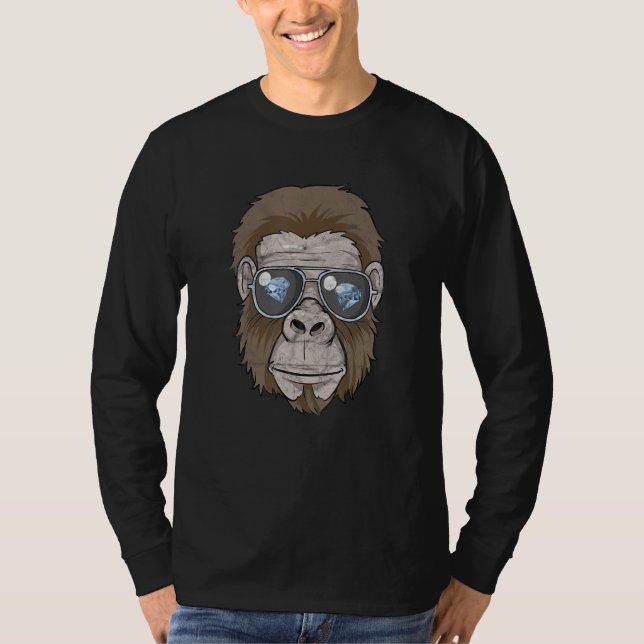 Gorilla Gang Amc Gme Diamond Händer Ape Meme Super T Shirt (Framsida)