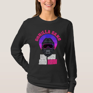 Gorilla Gang we Buy and Hodl Meme Stonk Fläkt T Shirt