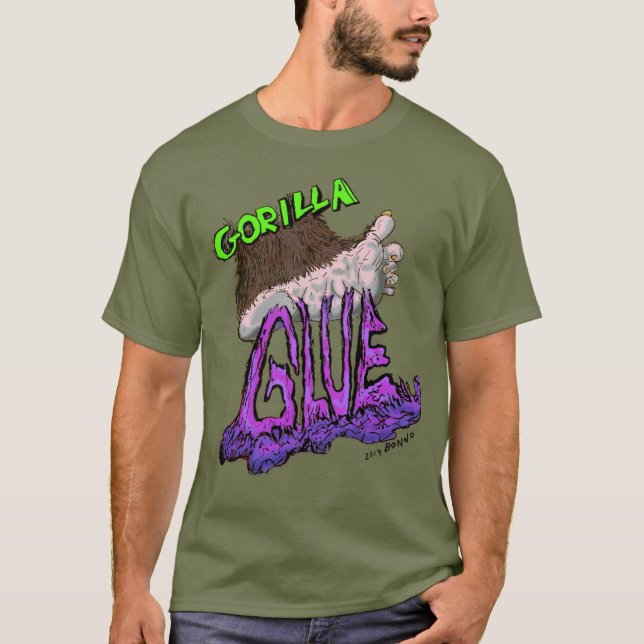Gorilla Glue #4 T Shirt (Framsida)