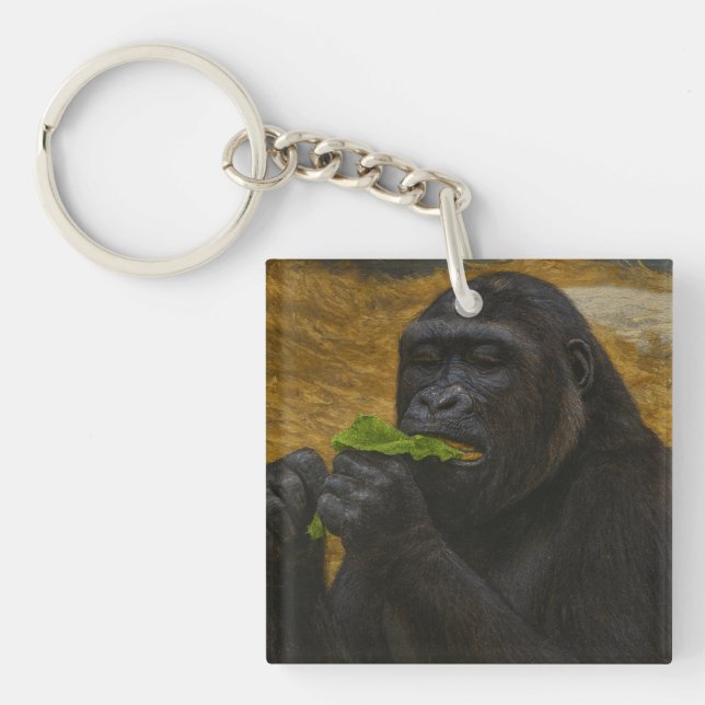 Gorilla Grace - Realistic Wildlife Porträtt (Framsidan)