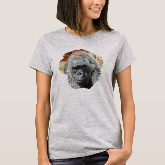 Gorilla Grandma Biddy T Shirt (Framsida)