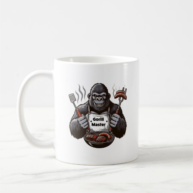 Gorilla Grill Master Kaffemugg (Vänster)