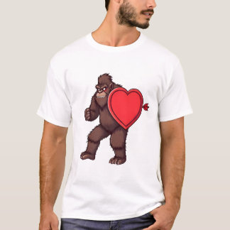 Gorilla Guardian of the Pierced Heart T Shirt