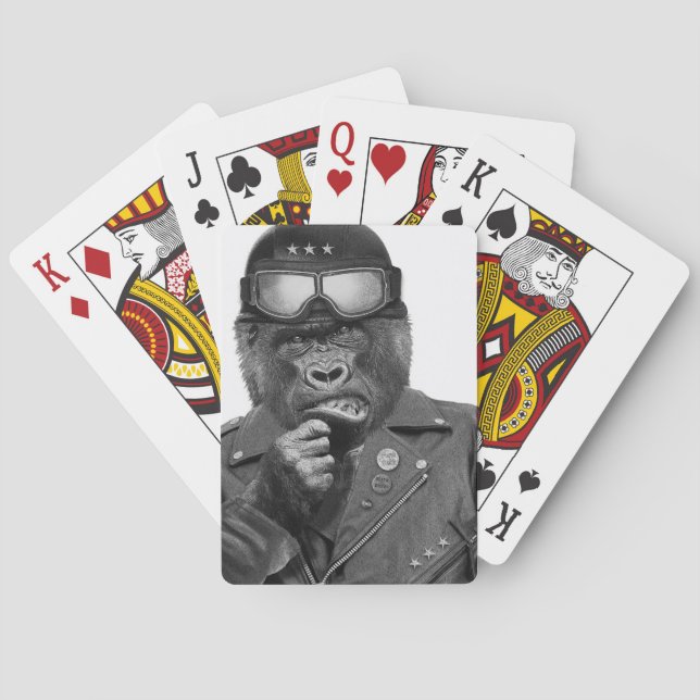 Gorilla Guy Casinokort (Baksidan)