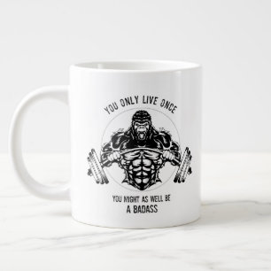 Gorilla Gym Jumbo Mugg