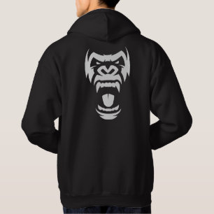 Gorilla Gym T-shirt, Workout Beast Humör, Fitness Hoodie
