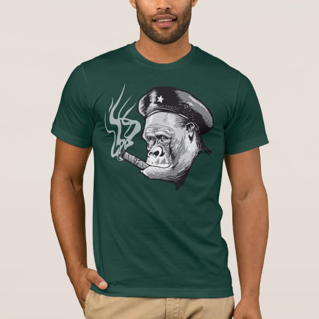 gorilla head t shirt (Framsida)