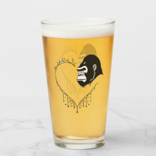 Gorilla Heartslag Glaskopp