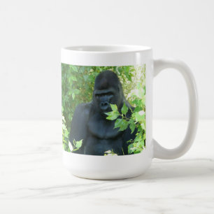gorilla i busken kaffemugg