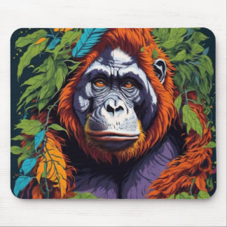 Gorilla i Mist Mousepad Musmatta