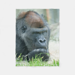 Gorilla in Think Fleecefilt