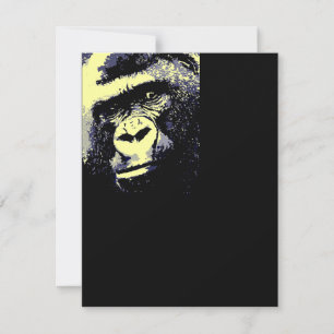 Gorilla-inbjudan - Lönnrika Gorillas-inbjudningar Inbjudningar