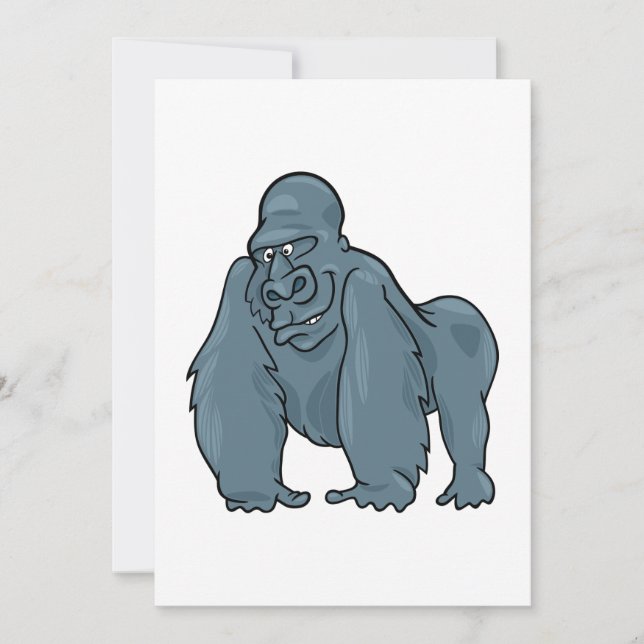 Gorilla Inbjudningar (Framsida)