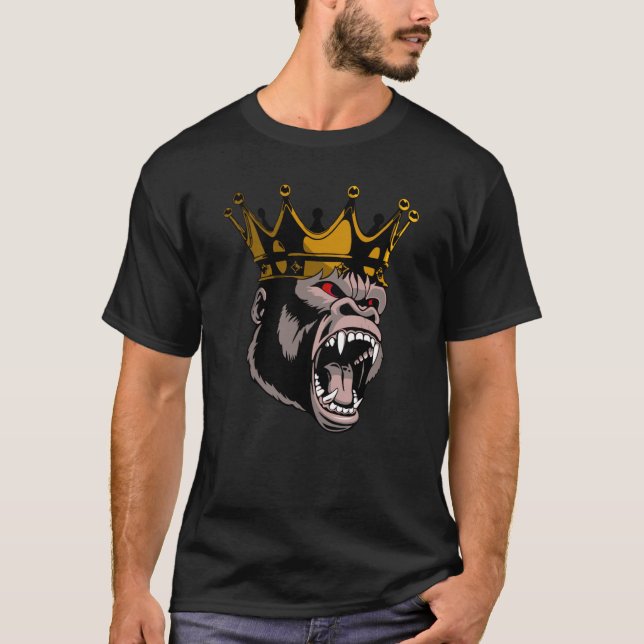 Gorilla Jero Designs T Shirt (Framsida)