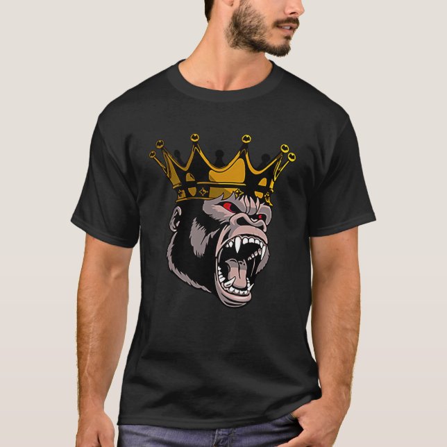 Gorilla Jero Designs T Shirt (Framsida)