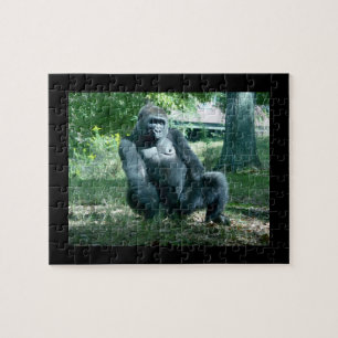 Gorilla Jigszawa Puzzle Pussel