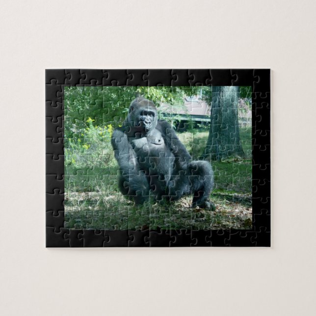 Gorilla Jigszawa Puzzle Pussel (Horisontell)