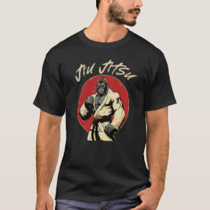Gorilla Jiu Jitsu och Grappling T Shirt