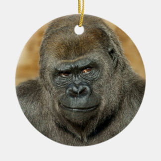 Gorilla Julgransprydnad Keramik