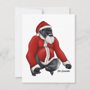 Gorilla - julkort