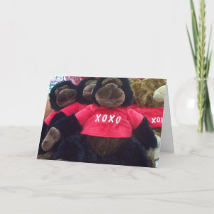 GORILLA KÄRLEK CARD HELGKORT